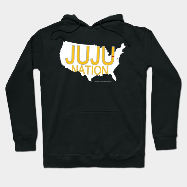 JuJu Nation (White) Hoodie by FFObserver